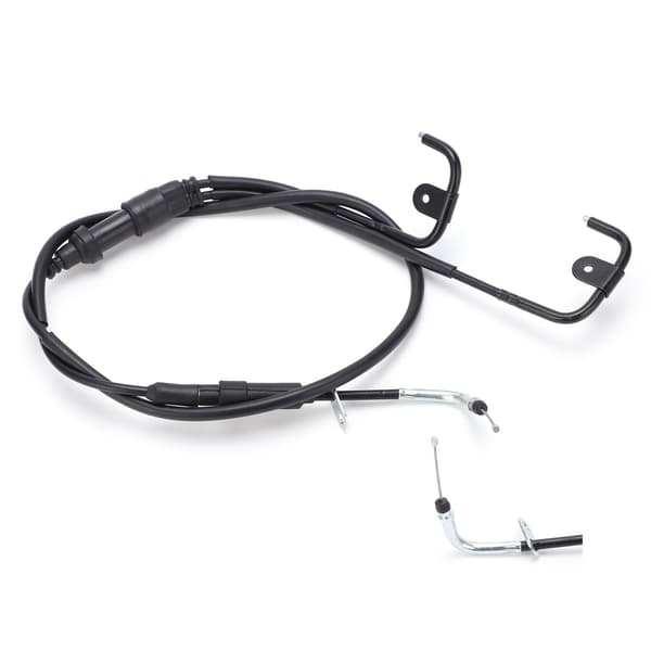 Chokerkabel 0487-033 Sort Metal Erstatning til Arctic Cat 650 4x4 V2 Automatic 2006
