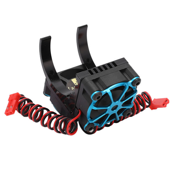 RC-motor kylfläkt med dubbla fläktar för 550 3650 3660 3670 3674 motor 36 mm diameter svart