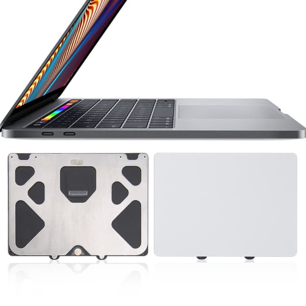 Surfplattedel Silver Trackpad för Macbook Pro A1286 2009 2010 2011 2012 + Platt kabel