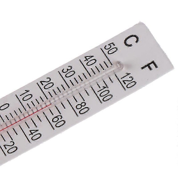 10 kpl 5cmx1.1cm Pieni paperikartonkilämpömittari Sisätiloihin -20-50 Celsius Zekai