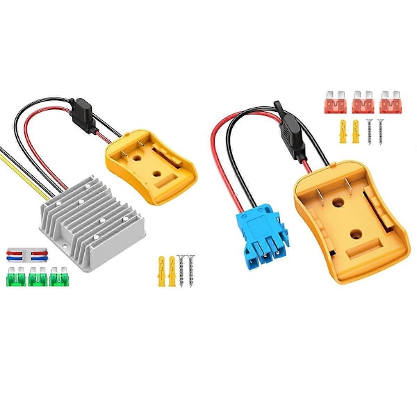 1 st 20V till 12V Omvandlare för 20V+1 st Power Wheels Adapter