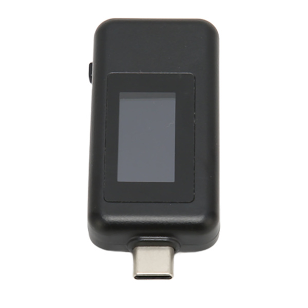 USB jännitevirtatesteri 4-30V 0-5,1A digitaalinen LCD-näyttö Tarkka mittaus USB -testeri puhelimen tablet-tietokoneelle, musta