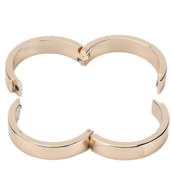 5 stk. runde karabinhager i holdbar legering, tilbehør til løse spiralnotesbøger, ydre diameter 30 mm, indre diameter 25 mm