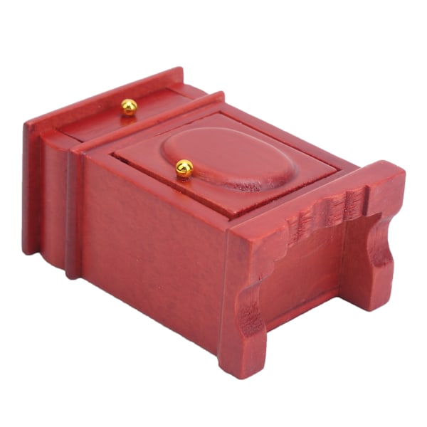 1:12 Dukkehus Miniature Palisander Natbord Model Dekorative Legetøj Soveværelse Ornamenter