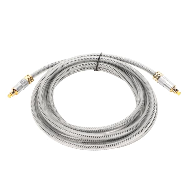 Profesjonell optisk fiberkabel 24K gullbelagt digital optisk fiberkabel for DVD CD-spiller TV-dekoder 3 meter