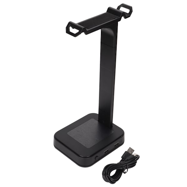 Hörlursställ Färgglad RGB Stark Mångsidighet USB Desktop Gaming Headsethållare med Anti-Slip Base