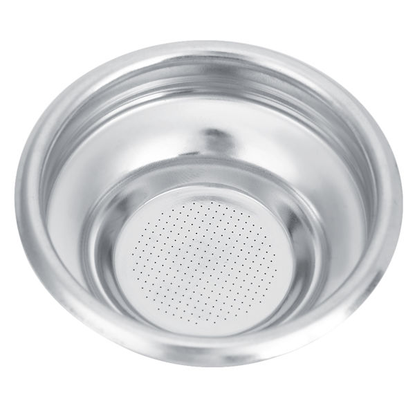 58mm Yksinkertainen Kaksinkertainen Huokoinen Suodatin Korikori Puoliautomaattinen Kahvikone Pohjaton Kahva Suodatin (Yksinkertainen)
