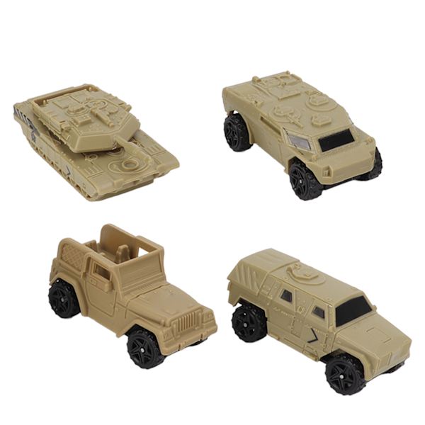 4 kpl/setti 1/64 Mini-rakennusajoneuvoa ABS-vetotekniikka-auto lapsille yli 3-vuotiaille