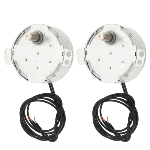 2 kpl AC-moottori CCW/CW-suuntaiset synkroniset sähkövaihteiston osat 220-240V 15-18RPM 4W