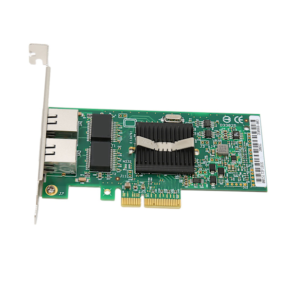 PCI Express PCIe Gigabit 2 RJ45 Port Netværkskort NIC 10/100/1000Mbps Server LAN Adapter med 82571 Chip