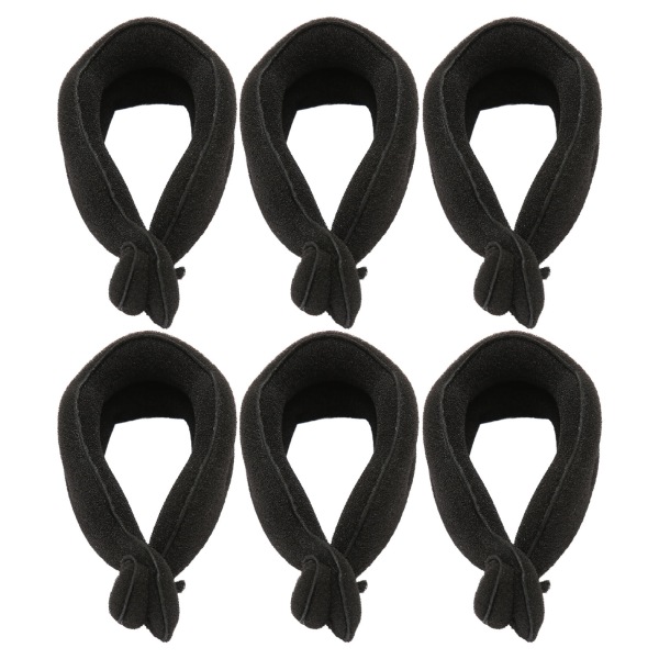 10 STK Hair Bun Maker Minimalistisk Lett Komfortabel Svamp Bun Hårverktøy for Frisyre Styling Tool Tilbehør