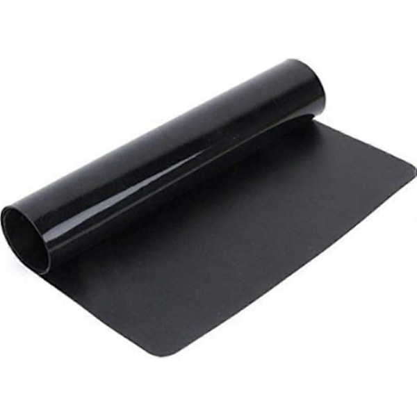 Svart Non-Stick Bakematte, Gjenbrukbar Bakematte, Multifunksjonell Konditormatte, Bordmatte, Benkeplatebeskytter Svart