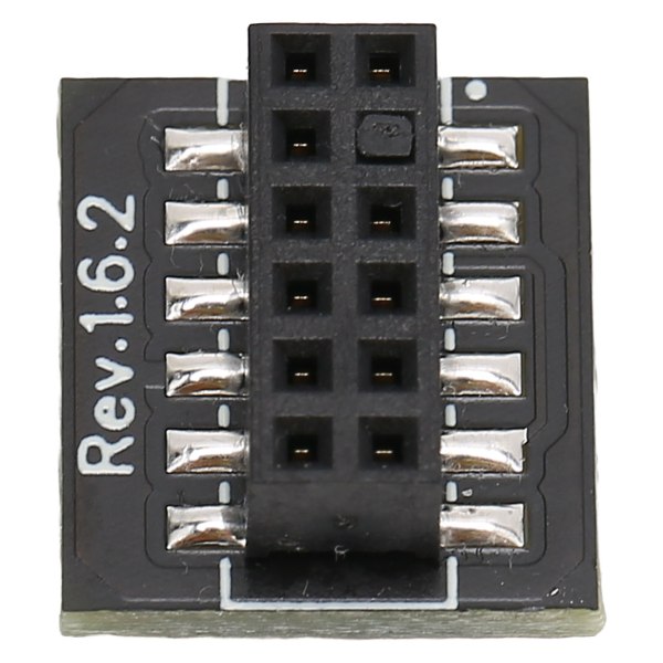 TPM 2.0 krypteringssäkerhetsmodul 12Pin LPC-gränssnitt Fjärrkortkrypteringssäkerhetsmodul för GIGABYTE 12Pin LPC Tpm2.0