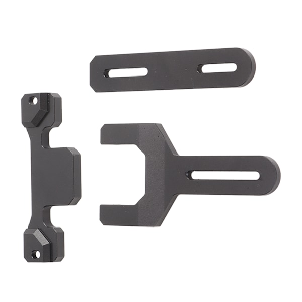 RC-skalstödshållare i aluminiumlegering CNC-bearbetningsfäste stativ RC-bilreparationstillbehör för YK 4082 svart