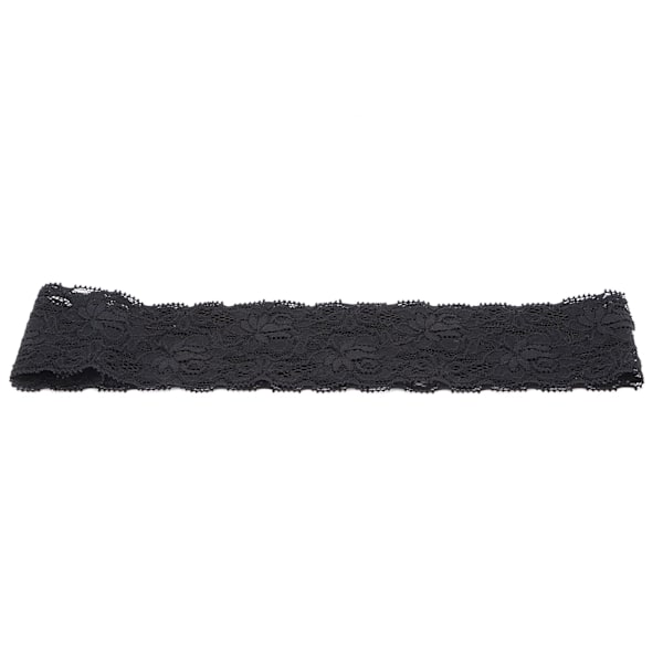 Pitsi Nauha Vaatteiden Lisävarusteet Koristelu Käsityöt DIY Materiaalit 10 Jaardia 6cm Leveys Musta