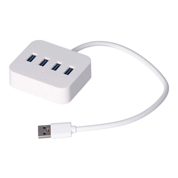 Mindpure USB3.0 HUB 5Gbps Ultra Høj Hastighed 4 Port Dockingstation til PC Computer