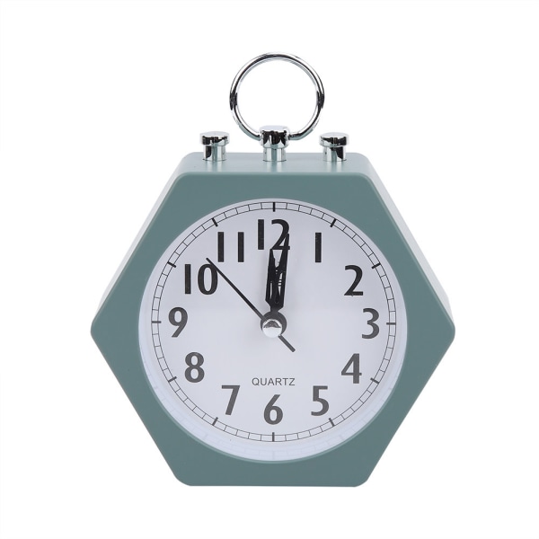 Tyst mjuk väckarklocka Väckningsklocka för barn Digital klocka (grön)