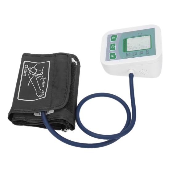 Elektrisk Arm Blodtryksmåler Digital Display Blodtryksdetektor Måling Tester