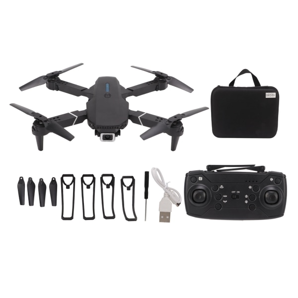 4K HD ubemannet luftfartøy sammenleggbar drone dobbeltkamera for flyfoto