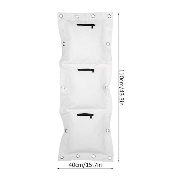 Wing Chun Wall Canvas Punch Tom Sand Bag Target med lynlås til boksning Muay Thai SandaTriple Bag