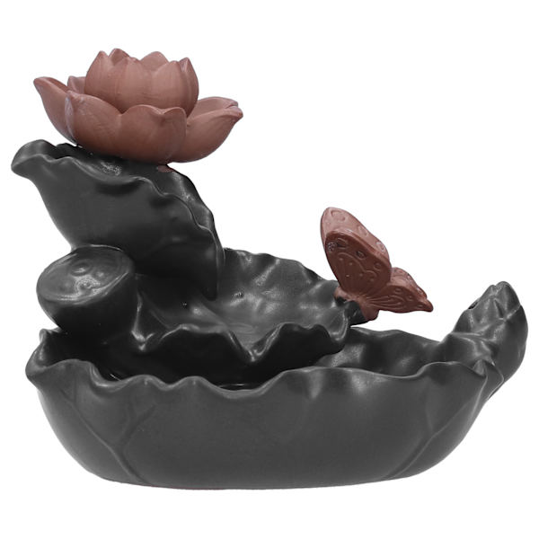 Røgelse Brænder Ornament Tilbageflow Røgelse Holder Kunst Håndværk Hjem Kontor SPA Yoga Dekoration
