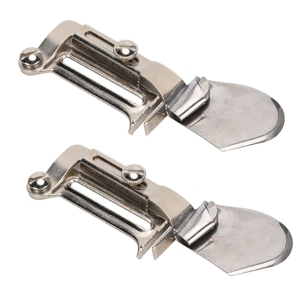 2 st symaskinsbindare låsstygn symaskin fållmapp bindningsfäste A11 bindare 3/8 (1 cm)
