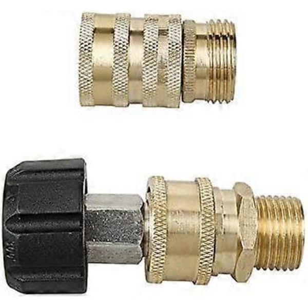 M22 14mm Painepesurin Adapterisarja Pikaliittimellä Puutarhaletkulle