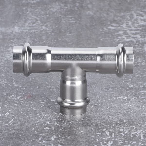 G1/2 DN15 304 Rustfritt Stål Slange Rett T-kobling Adapter Vannrørfittings