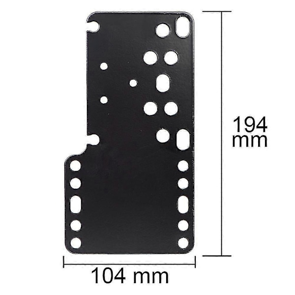 Universellt Handbromssystemfäste för Racingspel PC USB SIM Handbromsadapterplatta kompatibel med Racingspel