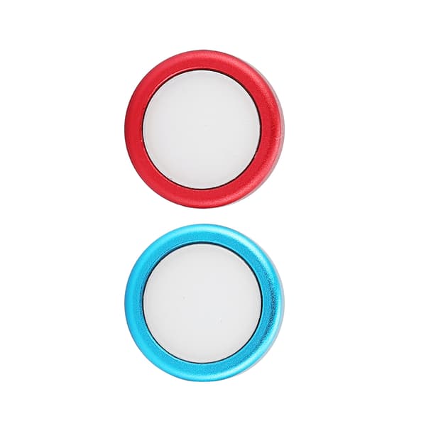 2 stk. Silikon Gel Knapp Beskyttelsesdeksel for Switch Spillkontroller Joystick (BlåRød)