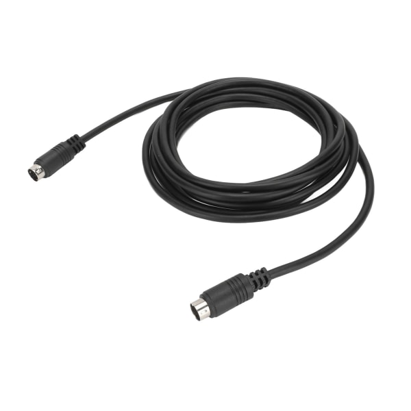 9-stifts hane till 9-stift hane ljudingångskabel Professionell Mini Din 9PIN-kabel för Media Center Receiver-högtalare 9,8 fot