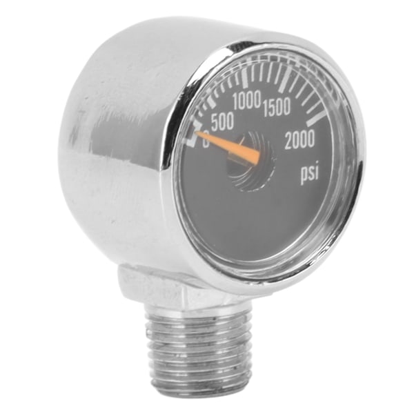 2000 psi:n paineenmittari 1/8NPT-liitäntä CO2-sylinterin täyttöpainemittari CO2-kaasusäiliölle Keg musta