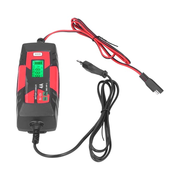 Batterilader Multifunksjonell Intelligent Pulsreparasjon Strømlading for Bil SM3‑WP‑2EU Plugg 220-240V