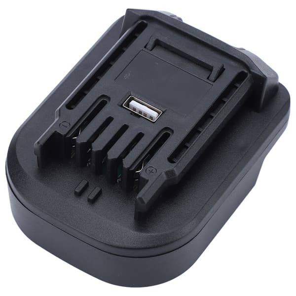 Batteriadapteromformer ABS elektrisk tilbehør for Worx 20V 4 PIN til 5 PIN med USB