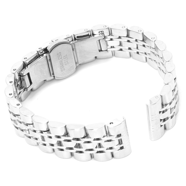 Byte av fjärilsspänne i rostfritt stål watch med justerbar watch 16 mm / 0,6 tum