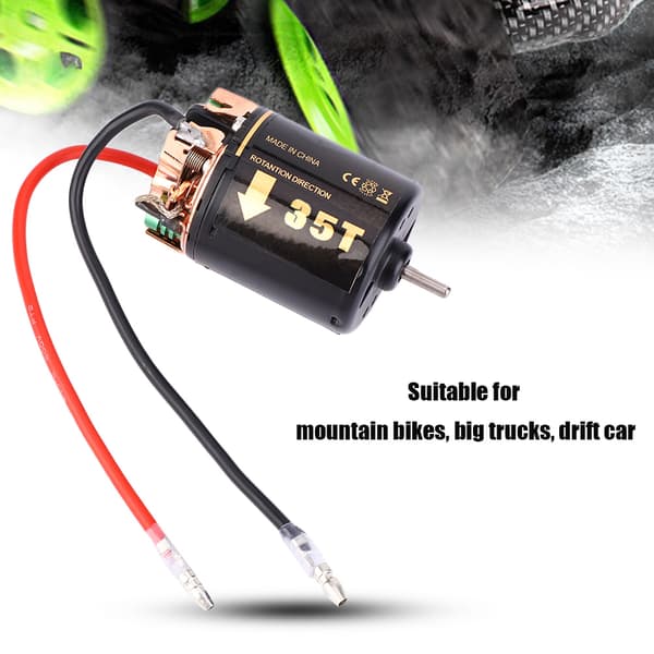 35T Universal RC Modelbil 540 Børsteløs Motor til Store Lastbiler/Klatrebilsmodel