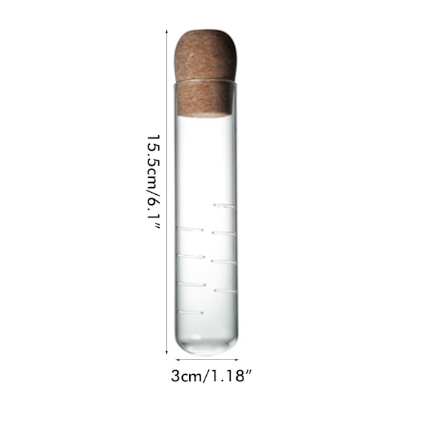 Te-infuser varmebestandig glas te-si Transparent tekop-si