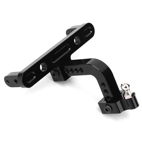 Aluminiumslegering Trækøje RC Trailer Rack til SCX10 90046 90047 Bil Sort