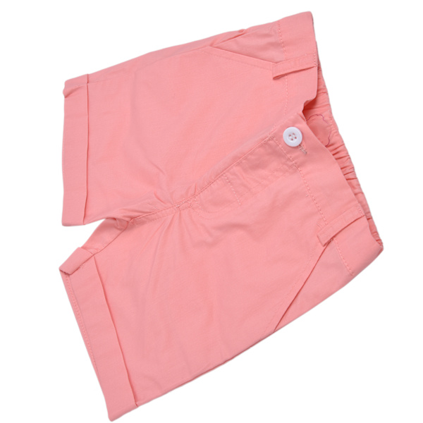 Rosa baby shorts andas bomull byxor mjuka småbarn sommar shorts för 3-6 år gamla babyrosa 90cm