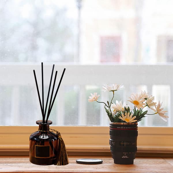 50 ml Reed Diffuser Fjerner lugt Ildfri Diffuser Olie Naturlig Diffuser til kontoret