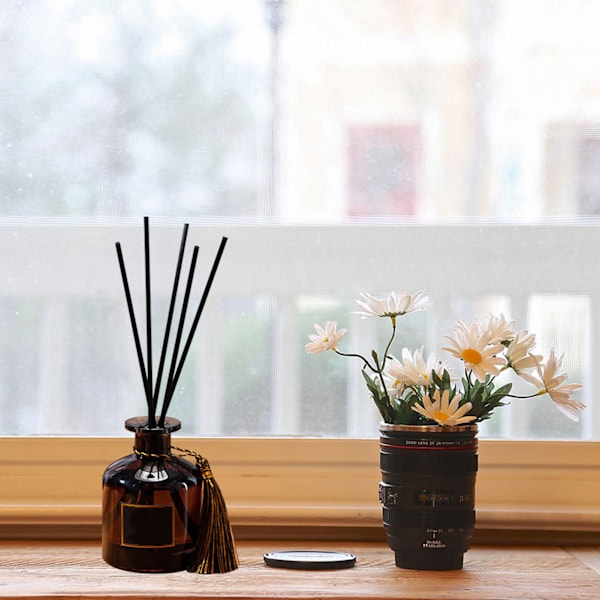 50 ml Reed Diffuser Fjerner Lukt Brannfri Diffuserolje Naturlig Diffuser for Kontor