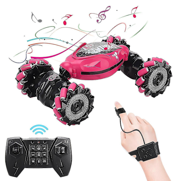 RC Handgeststyrd 360 4WD Stuntbil Terräng - Fjärrstyrd Terrängbil Grå