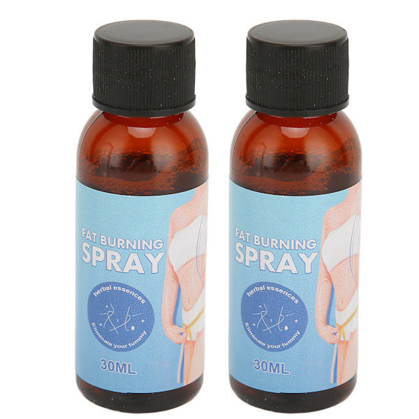 Kroppsslankespray Naturlig skånsom fettreduserende spray for tynn midje Kroppsformende tynn mage Fetttap 30ml / 1oz