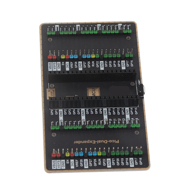 Eksternt udvidelseskort Dobbelt udvider til Raspberry Pi Pico Interface Udviklingsmodul
