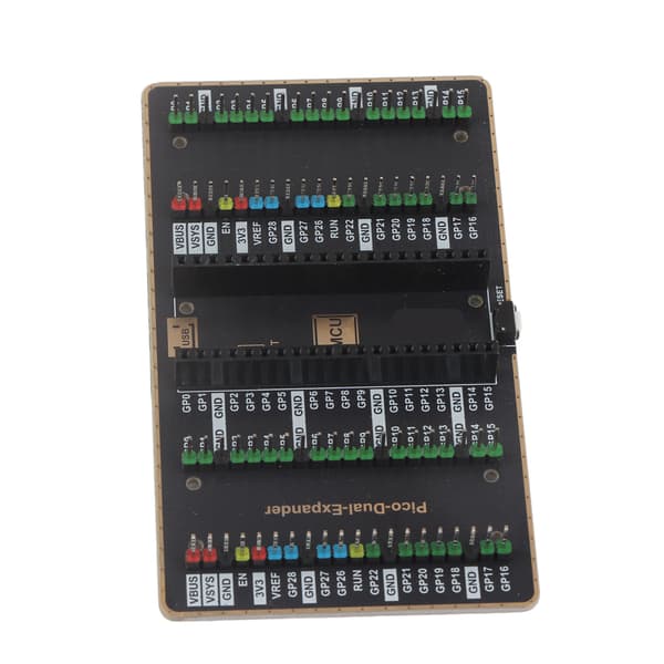 Extern expansionskort dubbel expander för Raspberry Pi Pico gränssnittsutvecklingsmodul