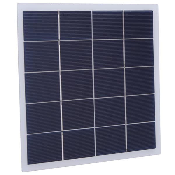 4W 5V Polykrystallinsk Silikon DIY Solcellepanel Lett og Enkel å Bære 172x175x2MM4W