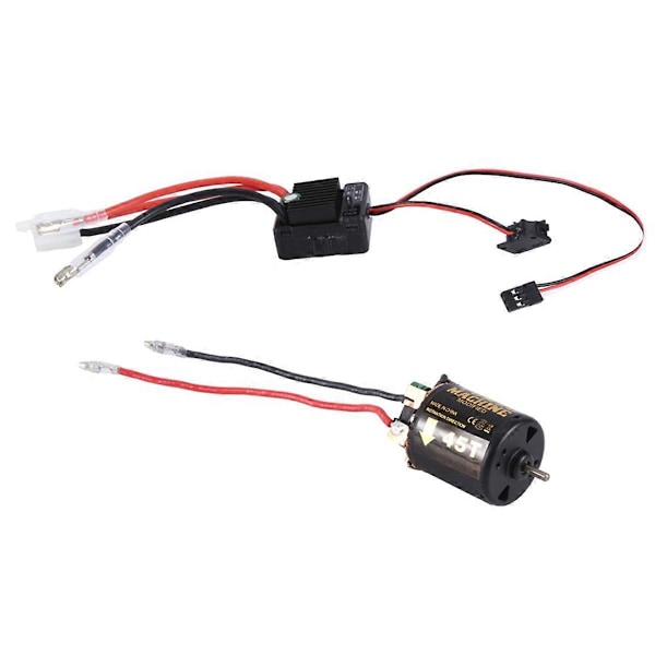 540 Børstemotor 45T med 1060 Børstet ESC for RC 1/10 Crawler Bil