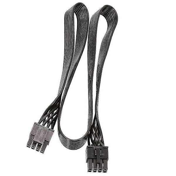 CPU 8-nastainen uros EPS-12V emolevyn adapterikaapeli modulaariseen virtalähteeseen 60C - 4+4-nastainen uros