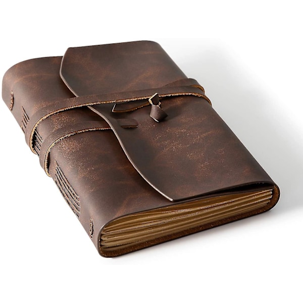 Lærbundet journal for menn