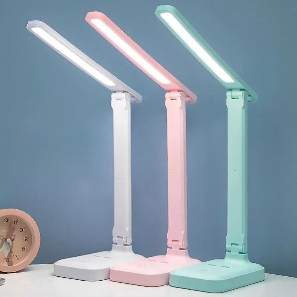Bärbar liten bordslampa Lätt Praktisk för sovrummet Sovsal